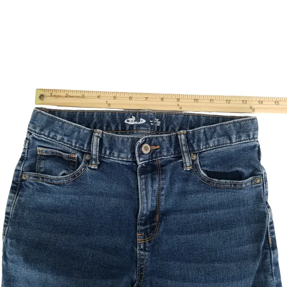 Old Navy Big Kids Straight Leg Jeans, Size 14